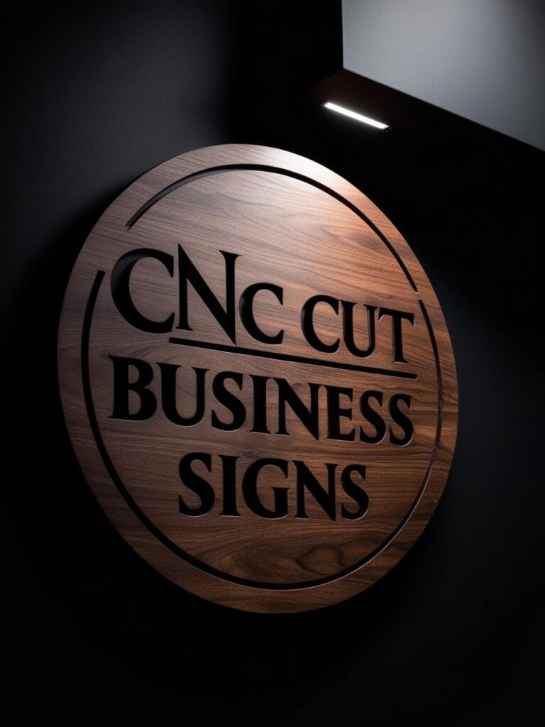 cnc cut business signs