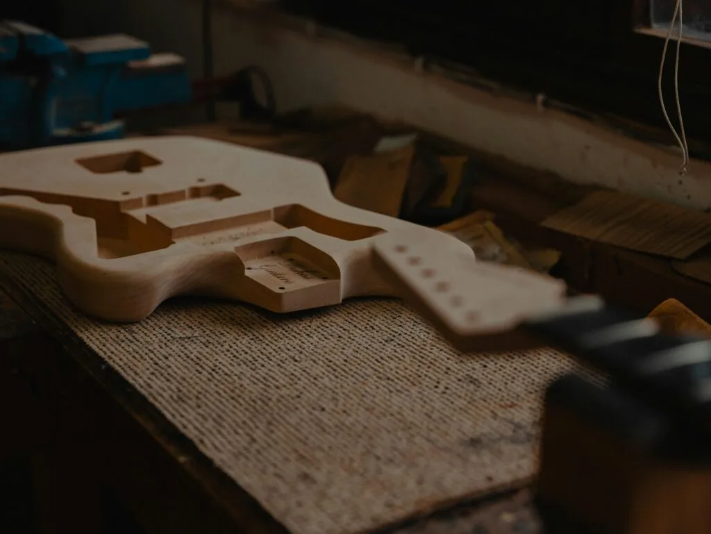 cnc cut guitar body