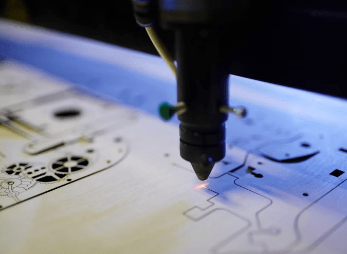 laser etching